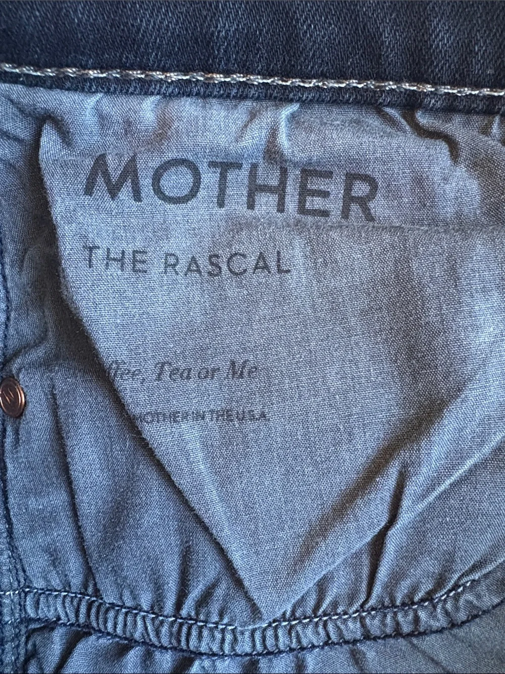 MOTHER The Rascal Straight Leg Jeans 28 - Picture 6 of 8